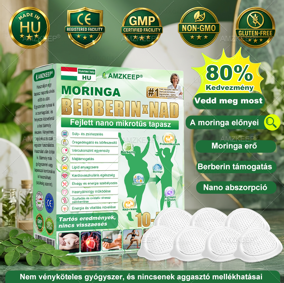 𝐎𝐫𝐯𝐨𝐬𝐨𝐤 á𝐥𝐭𝐚𝐥 𝐟𝐞𝐣𝐥𝐞𝐬𝐳𝐭𝐞𝐭𝐭 𝐀𝐌𝐙𝐊𝐄𝐄𝐏® 𝐌𝐨𝐫𝐢𝐧𝐠𝐚 + 𝐁𝐞𝐫𝐛𝐞𝐫𝐢𝐧 × 𝐍𝐀𝐃+ 𝟏𝟎-𝐚𝐳-𝟏-𝐛𝐞𝐧 𝐟𝐞𝐣𝐥𝐞𝐭𝐭 𝐧𝐚𝐧𝐨 𝐦𝐢𝐤𝐫𝐨𝐭ű𝐬 𝐭𝐚𝐩𝐚𝐬𝐳 – 𝐥á𝐭𝐡𝐚𝐭ó 𝐞𝐫𝐞𝐝𝐦é𝐧𝐲𝐞𝐤 𝐚𝐤á𝐫 𝟕 𝐧𝐚𝐩 𝐚𝐥𝐚𝐭𝐭! nap alatt!